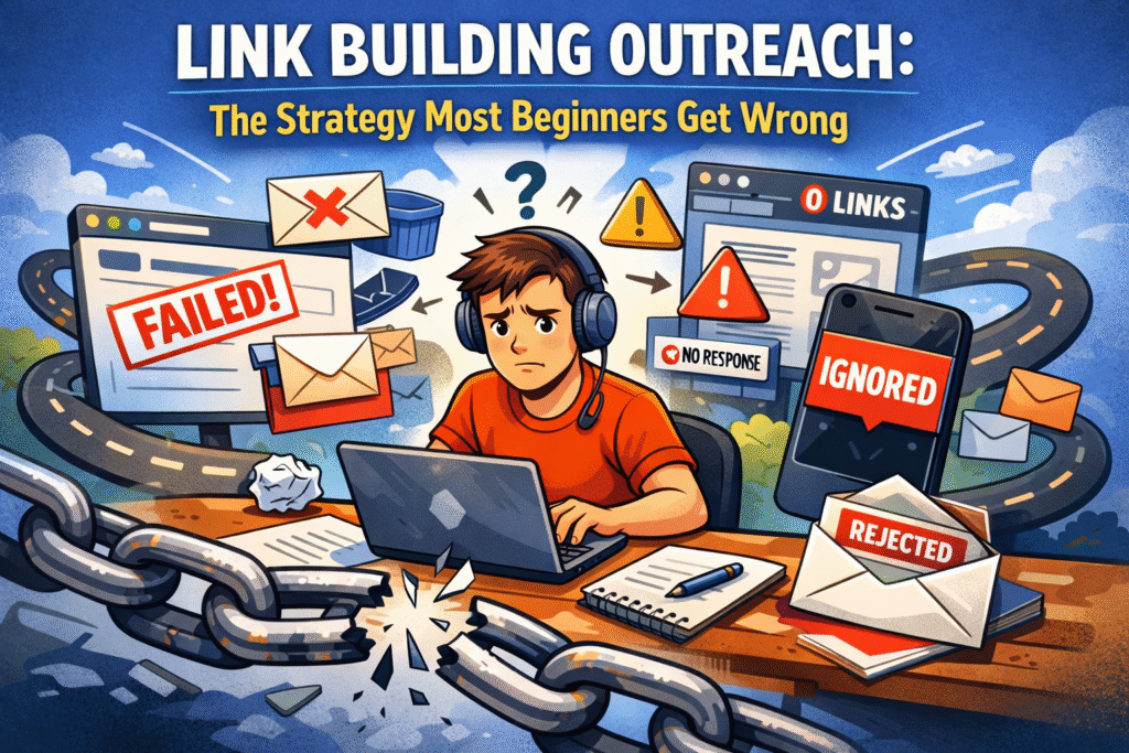 Link Building Outreach: The Strategy Most Beginners Get Wrong